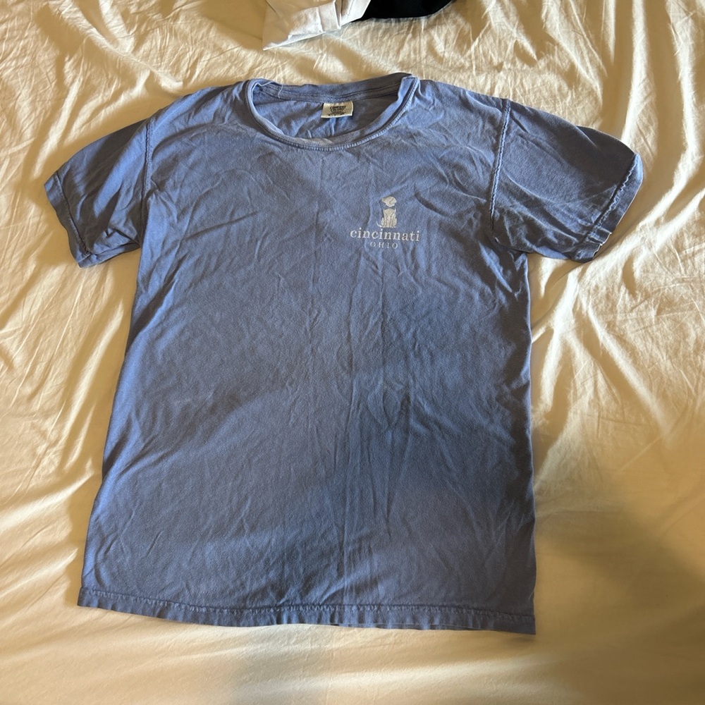 Comfort Colors Light Blue Tee